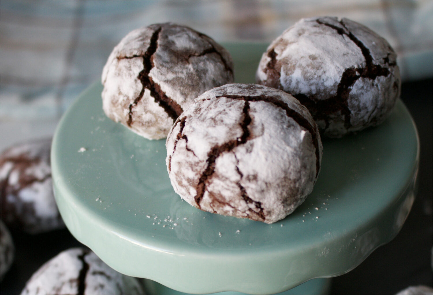 Recipes: Gluten Free Chocolate Crinkle Cookies