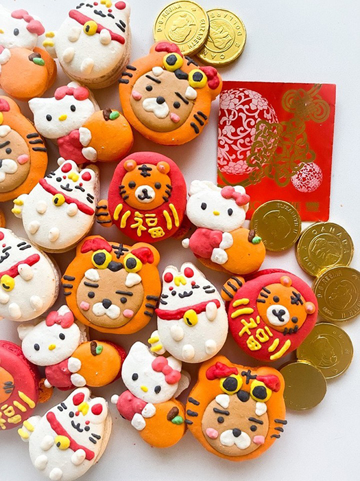 Chinese New Year Macarons