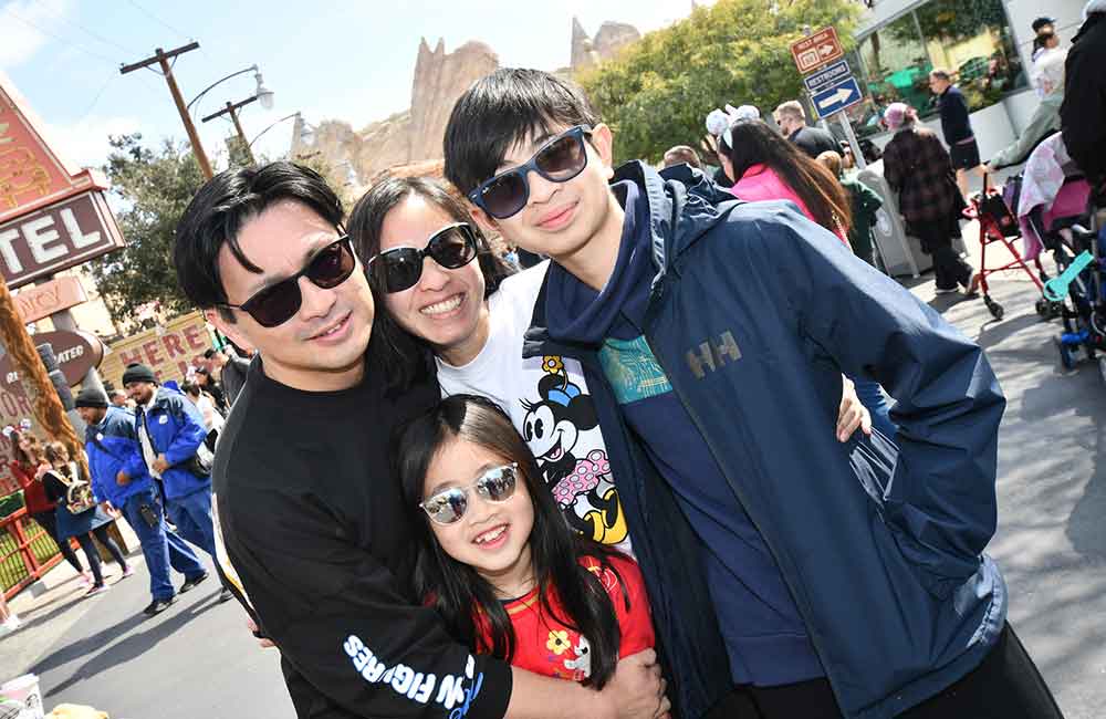 Disneyland Family Photo