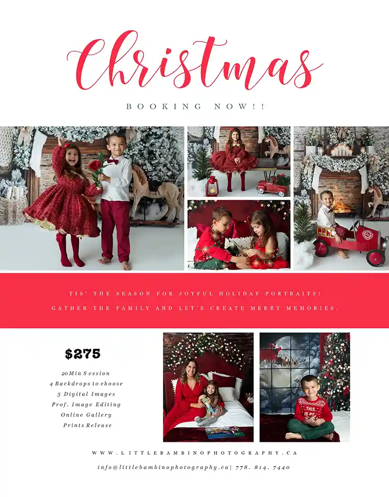 Christmas mini photographers