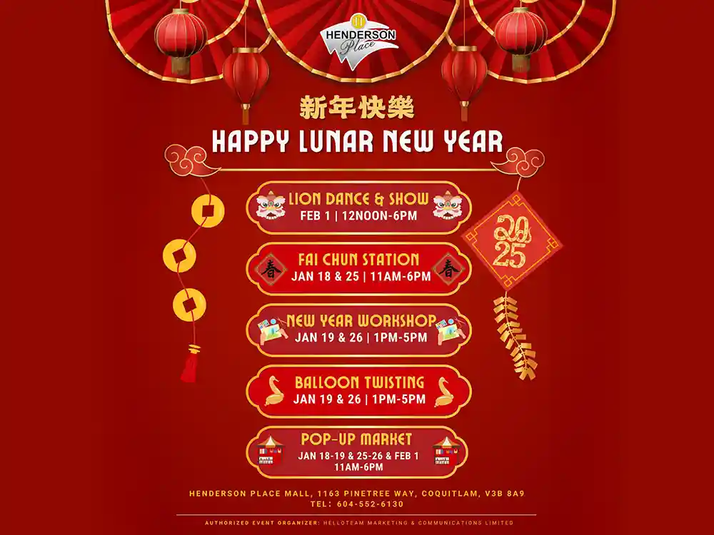 Lunar New Year at Henderson Place Mall