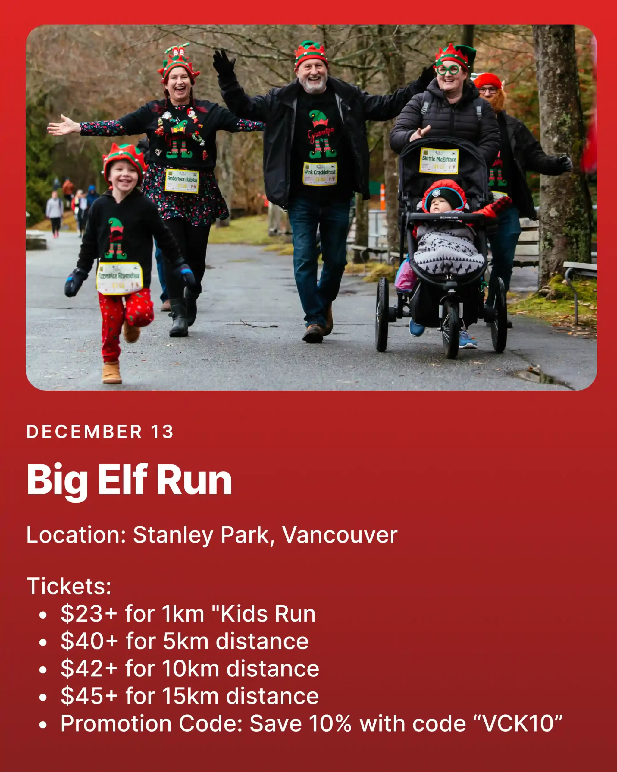 Big Elf Run Christmas Holiday Events