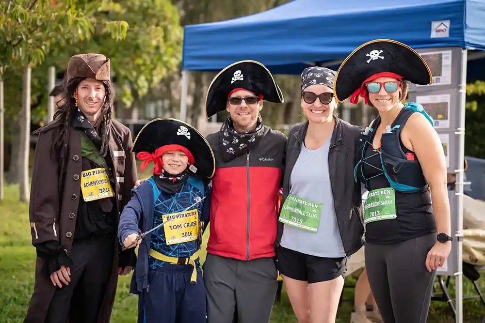 Big Pirate Run Fall activities in Metro Vancouver